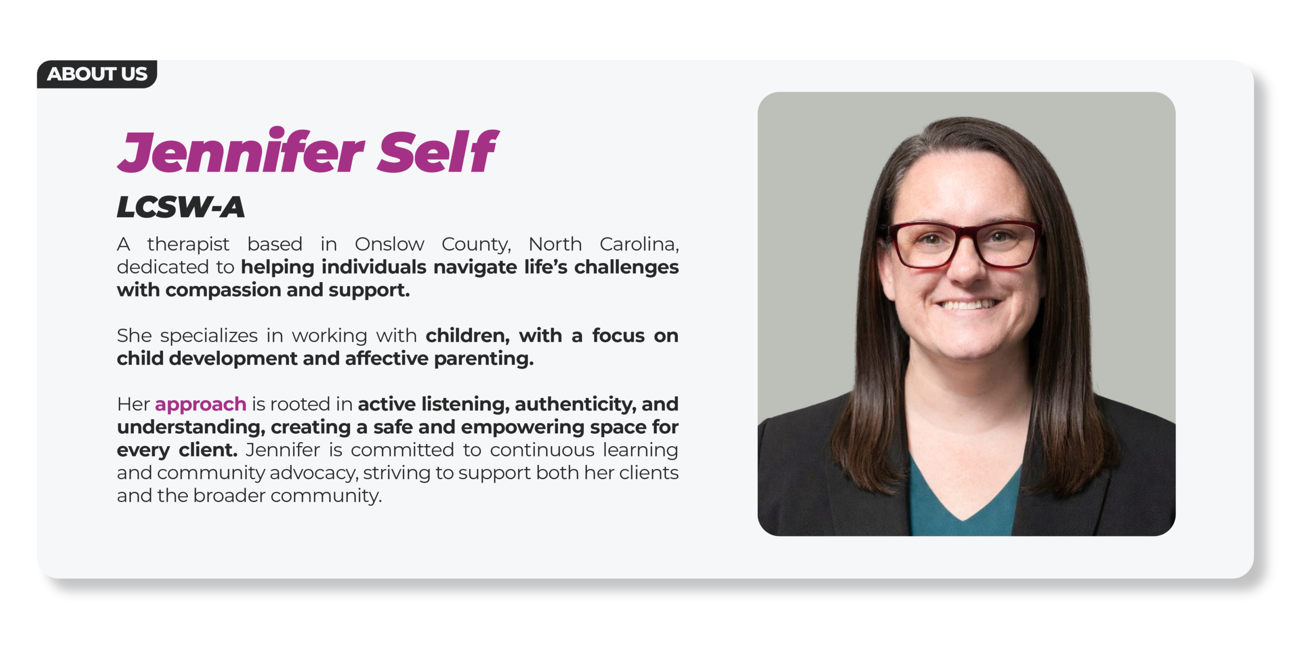 Jennifer Self Profile